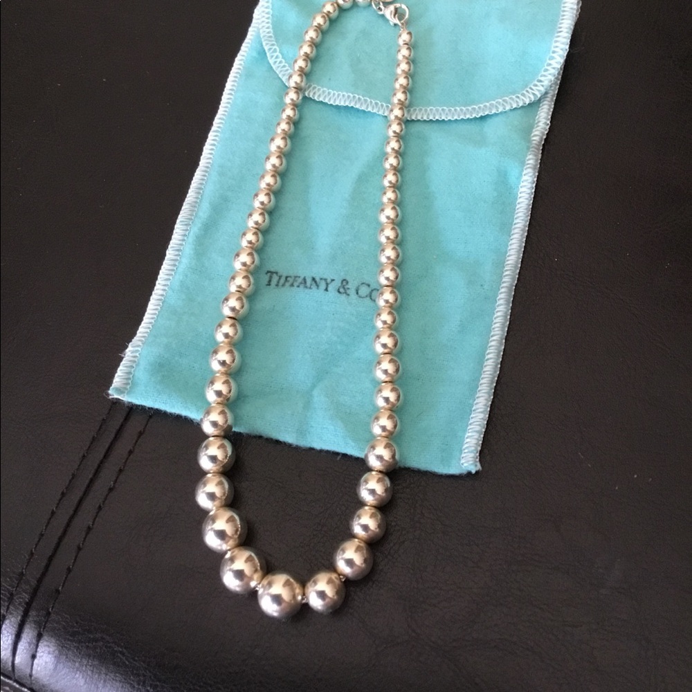 Tiffany & Co. Graduated Bead Necklace
